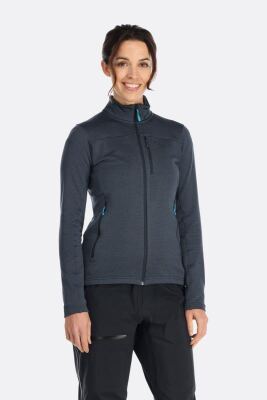 Флисовая женская кофта Rab Graviton Jacket Wmns, Beluga