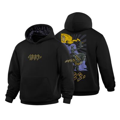 Худі M-Tac 1223 Embroidery бавовна Hard, Чорний