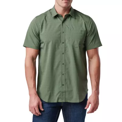 Сорочка тактична "5.11 Tactical® Aerial Short Sleeve Shirt" Greenzone