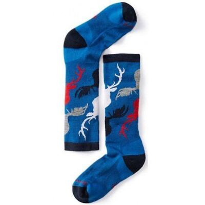 Носки детские Smartwool Wintersport Camo, Bright Blue