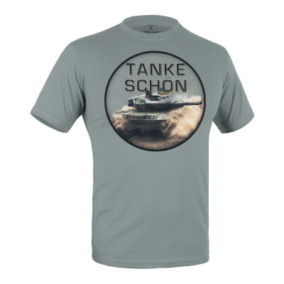 Футболка з малюнком "TANKE SCHÖN" Foliage Green