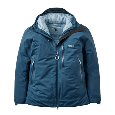 Жіноча тепла мембранна куртка Rab Xenon Shield Jacket Wmns, Tempest Blue