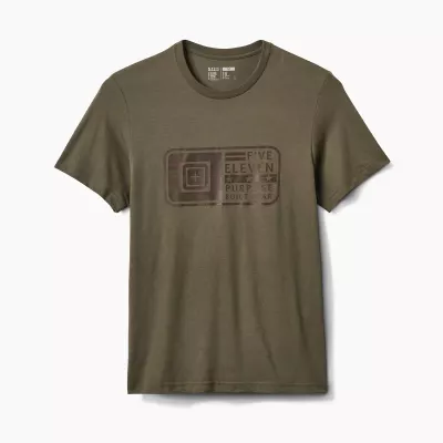 Футболка з малюнком "5.11 Tactical® PBG Badge" RANGER GREEN