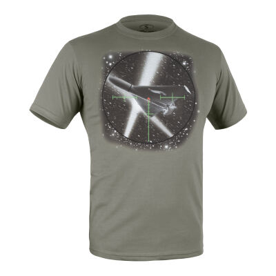 Футболка з малюнком "Shahed NIGHT" Foliage Green