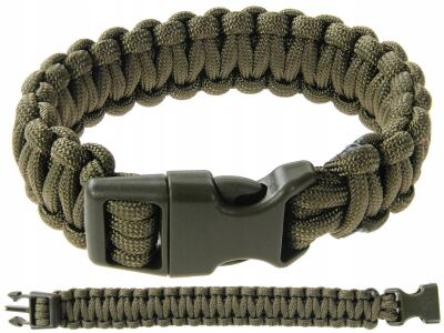 Браслет з паракорд MIL-TEC (нарукавна пов'язка) Olive