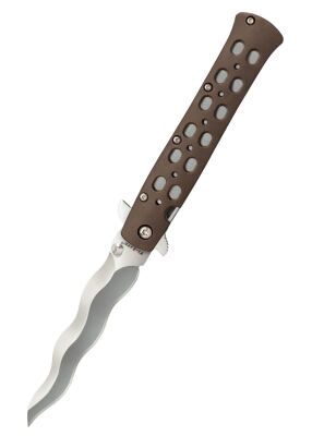 Ніж складаний Cold Steel 4" TI-Lite Kris Blade, Zytel Handle, Brown