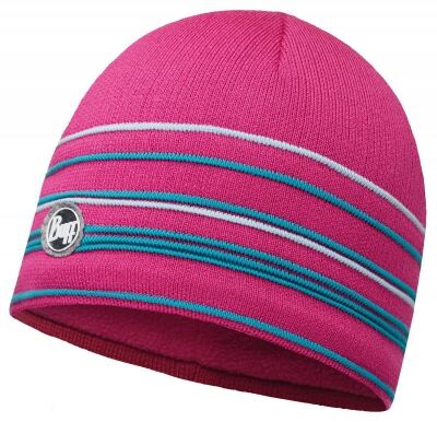 Шапка Buff Knitted & Polar Hat Stowe, Pink Azalea