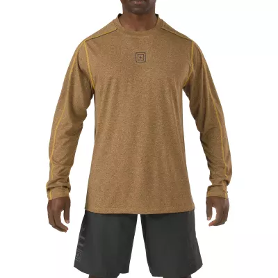 Футболка тактическая влагоотводящая "5.11 RECON ™ TRIAD TOP - LONG SLEEVE" Goldrush