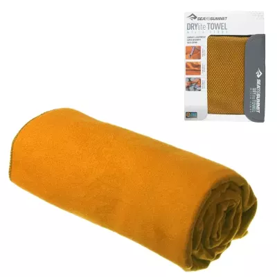 Полотенце из микрофибры Sea to Summit DryLite Towel, M - 50 × 100 см – Оранжевое