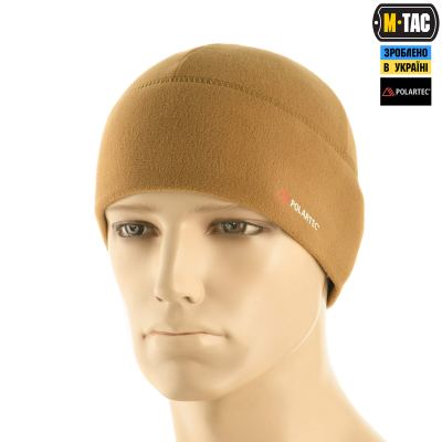 Шапка M-Tac Watch Cap фліс Light Polartec Койот