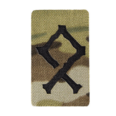 Патч Camotec Одал (прямокутний) Multicam