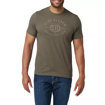 Футболка з малюнком "5.11 Tactical® Purpose Crest V2" RANGER GREEN