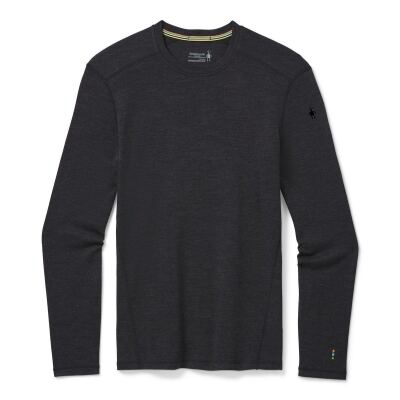Кофта мужская Smartwool Men's Merino 250 Baselayer Crew Boxed, Charcoal Heather