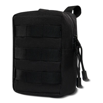 Підсумок утилітарний L. Кріплення Molle. Cordura 500D. Чорний. Підсумок утилітарний L. Кріплення Molle. Cordura 500D. Чорний.