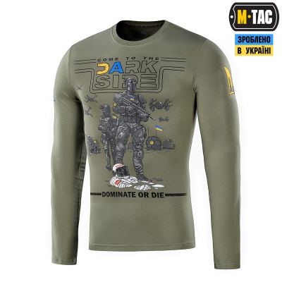Футболка M-Tac UA Side з довгим рукавом Light Олива, light Olive