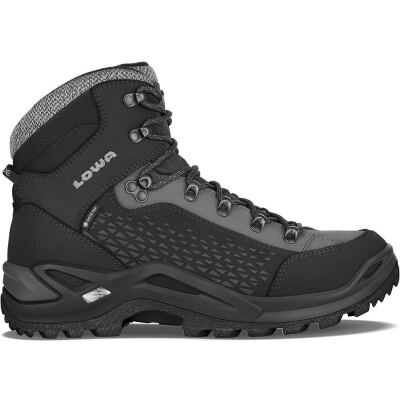 Ботинки LOWA Renegade Warm GTX MID, чёрный/серый