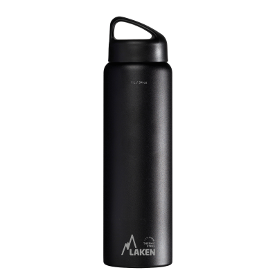 Термопляшка Laken Classic Thermo 1L, Black