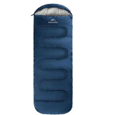 Спальник з капюшоном Naturehike Y150 NH21MSD08 лівий, темно-блакитний