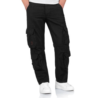 Брюки "SURPLUS AIRBORNE TROUSERS SLIMMY" Black