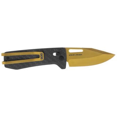 Розкладний ніж SOG Ultra XR, Carbon/Gold