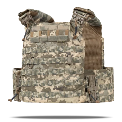 Плитоноска Malva L/XL під бронеплити 27.2х36 см. Піксель (мм-14)