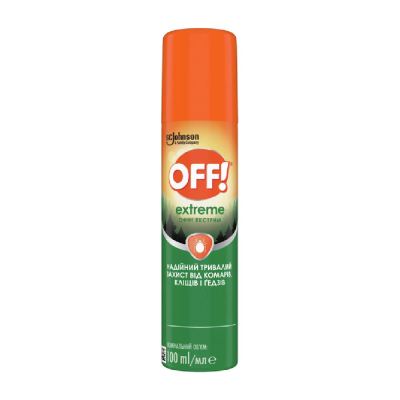 Аерозоль від комах Off! Екстрим, 100 мл