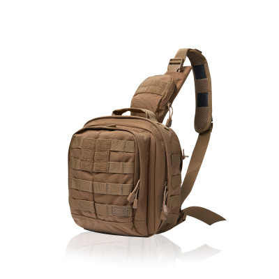 Тактическая сумка-рюкзак 5.11 RUSH® MOAB™ 6. Однолямочный. Койот.