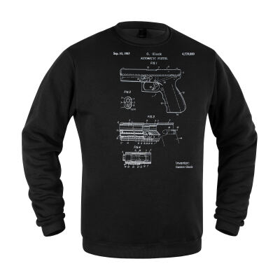 Світшот зимовий "Glock" Combat Black