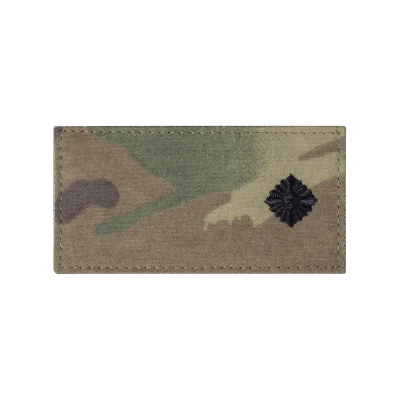 Погон ЗСУ молодший лейтенант-хорунжий (чорна нитка, на липучці). Мультикам