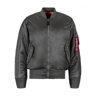 Куртка Alpha Industries MA-1 Bomber Jacket. Сірий