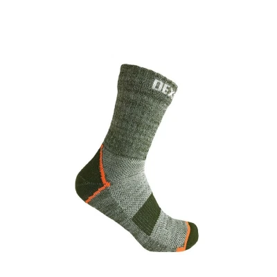Водонепроникні шкарпетки DexShell Terrain Walking Ankle. Колір зелений