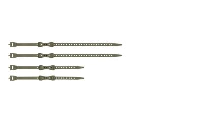 Набір стяжок Sea to Summit Stretch-Loc Mini Strap Set 4 Piece, Burnt Olive