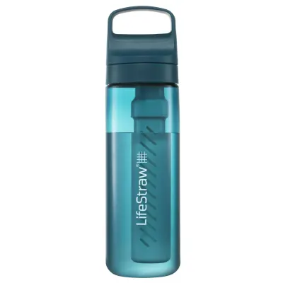 Пляшка-фільтр для води LifeStraw Go Filter Bottle, 650 мл, Laguna Teal
