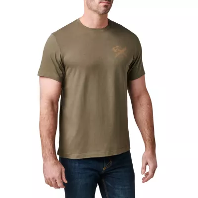 Футболка з малюнком "5.11 Tactical Choose Wisely" RANGER GREEN