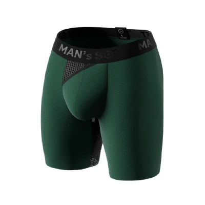 Труси чоловічі анатомічні з сіткою Men's Set Anatomic Long 2.0 Light Black Series. Темно-зелений Труси чоловічі анатомічні з сіткою Men's Set Anatomic Long 2.0 Light Black Series. Темно-зелений
