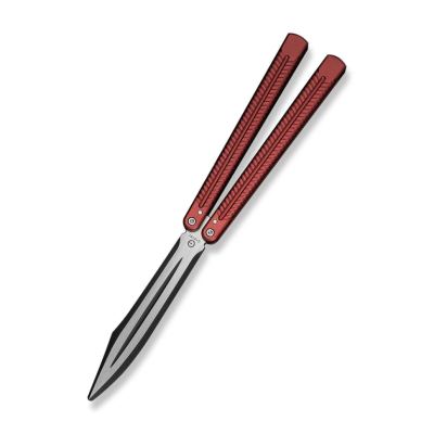 Тренувальний ніж-метелик Civivi Dracolisk Burgundy Aluminium, бордовий