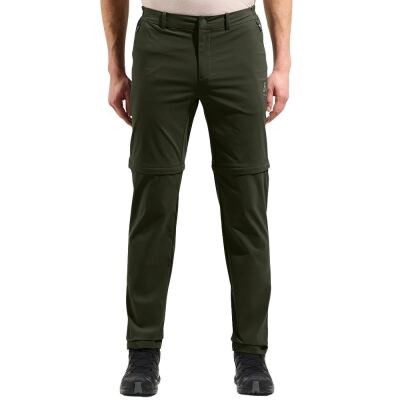Брюки трекінгові Odlo Ascent Light Zip-off, Forest Night