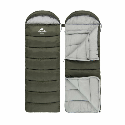 Спальний мішок Naturehike U350 (від 1°C до -13°C). Лівий. Олива