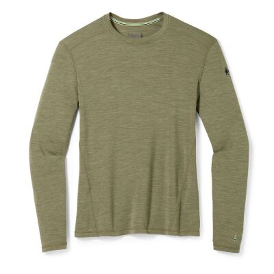 Кофта мужская Smartwool Men's Merino 250 Baselayer Crew Boxed, Winter Moss Heather