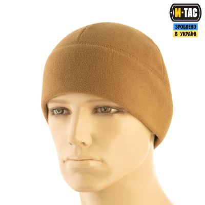 Шапка M-Tac Watch Cap Elite фліс (320г/м2) Койот