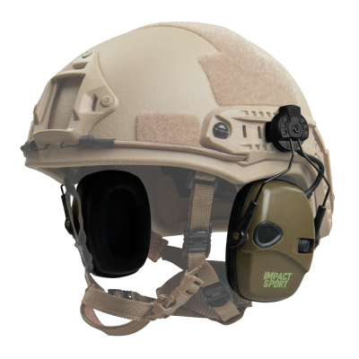 Активні навушники Howard Leight Impact Sport Bluetooth з додатковими гелевими амбушюрами. Олива