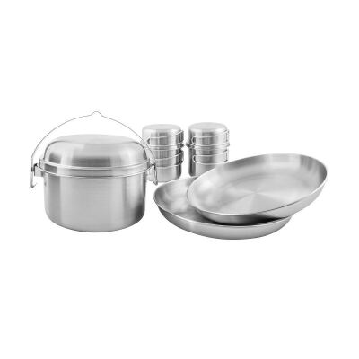 Набір посуду Tatonka Picnic Set II, Silver