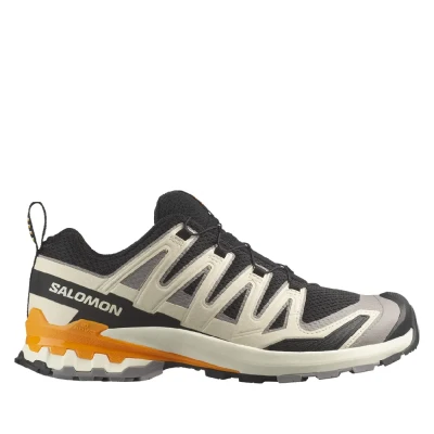 Трекінгові кросівки SALOMON XA Pro 3D V9. Black/Gull/Turmeric