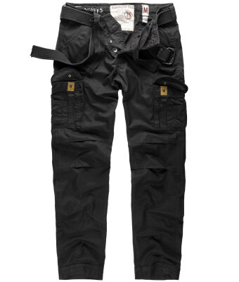 Брюки "SURPLUS PREMIUM TROUSERS SLIMMY" Black