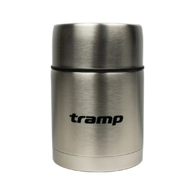 Термос Tramp пищевой с широким горлом 0,7 л UTRC-078, серебристый