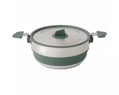 Складывающаяся кастрюля Sea to Summit Detour Collapsible Pot, 3 л – Нержавеющая сталь