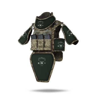 Бронекостюм TAG Level I (Tactical Armored Gear). Класс защиты - 1. Пиксель (мм14)