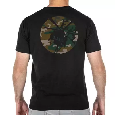 Футболка з малюнком "5.11 Tactical Little Bird Sunrise" Black