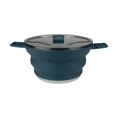 Каструля Tribe Collapsible Pot 2,5 л, Темно-зелений