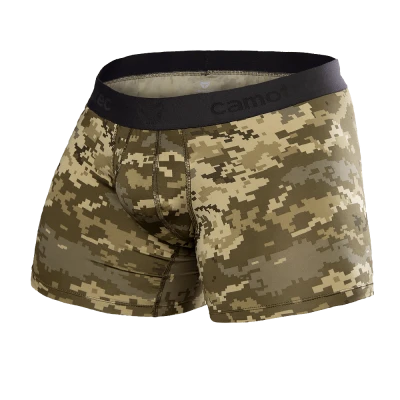 Трусы мужские Camotec анатомические. Материал CoolPass SJ. Пиксель
